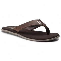 Flip-flops Slides HELLY HANSEN - Seasand Leather Sandal 11495 713 Espresso/Fallen Rock/Castle Wall Brown