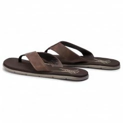 Flip-flops Slides HELLY HANSEN - Seasand Leather Sandal 11495 713 Espresso/Fallen Rock/Castle Wall Brown -Eva Longoria shop 0000200783628 04 yt 2