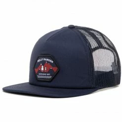 Men's Cap HELLY HANSEN - Flatbrim Trucker Cap 67155 Navy 598 Navy Blue
