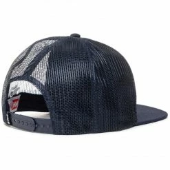 Men's Cap HELLY HANSEN - Flatbrim Trucker Cap 67155 Navy 598 Navy Blue -Eva Longoria shop 0000206523464 03 pl