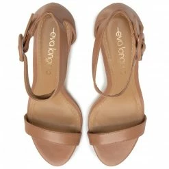 Elegant Sandals Sandals EVA LONGORIA - EL-05-01-000015 103 Brown -Eva Longoria shop 0000206614032 05 ksz