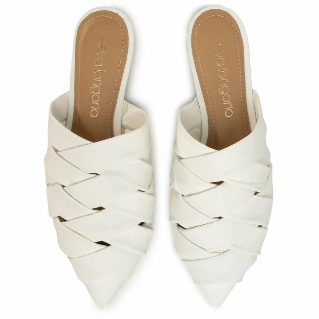 Casual Mules Slides EVA LONGORIA - EL-05-01-000020 101 White 6 Casual Mules Slides EVA LONGORIA - EL-05-01-000020 101 White - Image 6