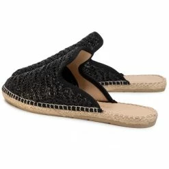 Espadrilles EVA LONGORIA - EL-07-01-000051 901 Black -Eva Longoria shop 0000206785992 04 ki