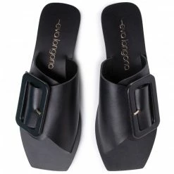 Casual Mules Slides EVA LONGORIA - EL-13-01-000099 101 Black -Eva Longoria shop 0000207226197 04 kt