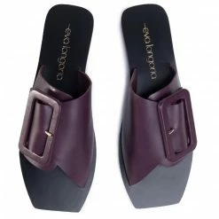 Casual Mules Slides EVA LONGORIA - EL-13-01-000099 112 Purple -Eva Longoria shop 0000207226203 05 pa