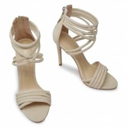 Elegant Sandals Sandals EVA LONGORIA - EL-12-01-000104 403 Beige -Eva Longoria shop 0000207231429 05 rz