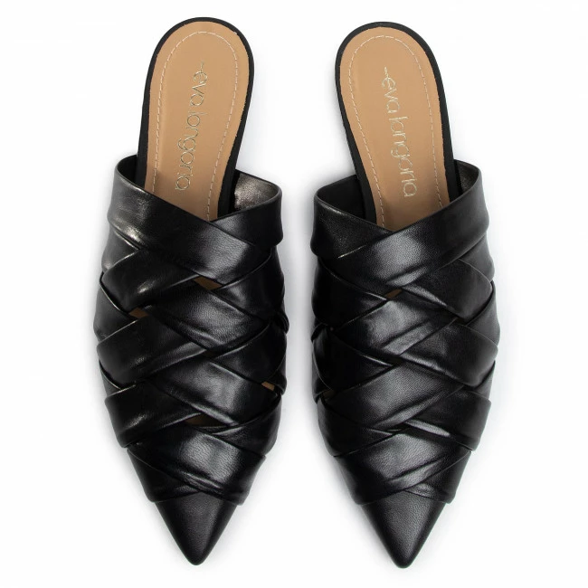 Casual Mules Slides EVA LONGORIA - EL-05-01-000020 102 Black 6 Casual Mules Slides EVA LONGORIA - EL-05-01-000020 102 Black - Image 6