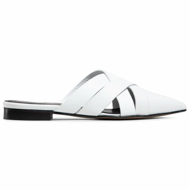 Casual Mules Slides EVA LONGORIA - EL-04-03-000303 102 White 3 Casual Mules Slides EVA LONGORIA - EL-04-03-000303 102 White - Image 3