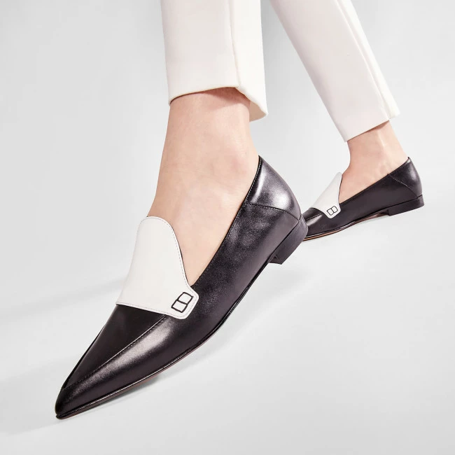 Flats Shoes EVA LONGORIA - EL-04-03-000307 146 Black 2 Flats Shoes EVA LONGORIA - EL-04-03-000307 146 Black - Image 2