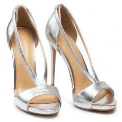 Elegant Sandals Sandals EVA LONGORIA - EL-06-03-000365 110 Silver -Eva Longoria shop 0000207955080 05 mk