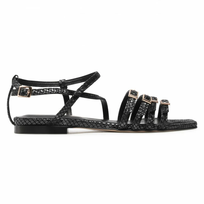 Casual Sandals Sandals EVA LONGORIA - EL-02-03-000434 101 Black 3 Casual Sandals Sandals EVA LONGORIA - EL-02-03-000434 101 Black - Image 3