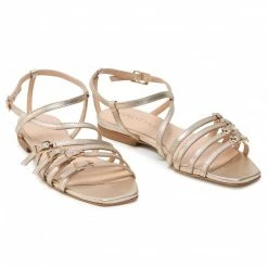 Casual Sandals Sandals EVA LONGORIA - EL-02-03-000434 111 Gold -Eva Longoria shop 0000208093675 03 rz