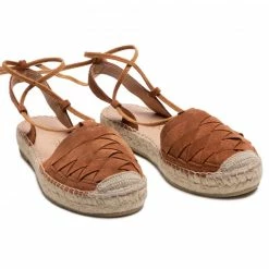 Espadrilles EVA LONGORIA - EL-07-03-000389 212 Brown -Eva Longoria shop 0000208123808 05 plj