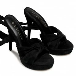 Elegant Sandals Sandals EVA LONGORIA - EL-13-03-000332 101 Black -Eva Longoria shop 0000208127028 05 rz