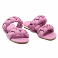 Casual Mules Slides EVA LONGORIA - EL-13-03-000342 112 Pink -Eva Longoria shop 0000208127257 07 rz