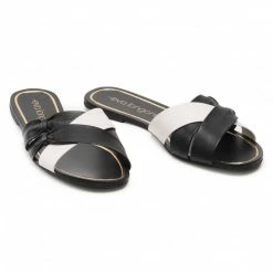 Casual Mules Slides EVA LONGORIA - EL-13-03-000343 146 Black -Eva Longoria shop 0000208127301 06 rz