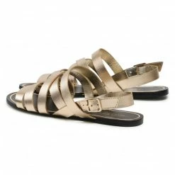 Casual Sandals Sandals EVA LONGORIA - EL-13-03-000344 111 Gold -Eva Longoria shop 0000208127332 02 rz