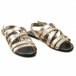 Casual Sandals Sandals EVA LONGORIA - EL-13-03-000344 111 Gold -Eva Longoria shop 0000208127332 06 rz