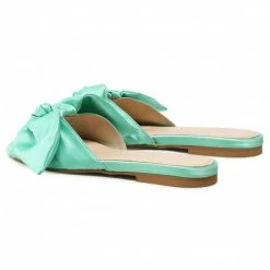 Casual Mules Slides EVA LONGORIA - EL-11-03-000442 115 Green -Eva Longoria shop 0000208142281 02 rz