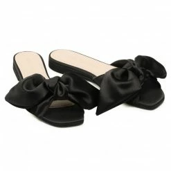 Casual Mules Slides EVA LONGORIA - EL-11-03-000442 101 Black -Eva Longoria shop 0000208142304 03 rz