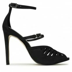 Elegant Sandals Sandals EVA LONGORIA - EL-12-03-000459 201 Black -Eva Longoria shop 0000208409940 04 rz 1