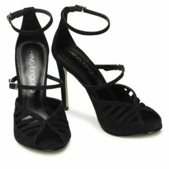 Elegant Sandals Sandals EVA LONGORIA - EL-12-03-000459 201 Black -Eva Longoria shop 0000208409940 07 rz 1