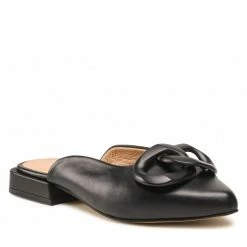 Casual Mules Slides EVA LONGORIA - EL-33-05-000705 101 Black