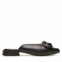 Casual Mules Slides EVA LONGORIA - EL-33-05-000705 101 Black -Eva Longoria shop 0000300127728 04 rz