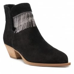 Cowboy Boots Ankle Boots EVA LONGORIA - EL-01-05-000739 201 Black