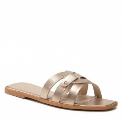 Elegant Sandals Slides EVA LONGORIA - EL-38-05-000631 711 Gold