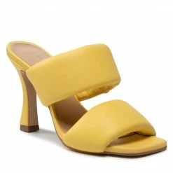 Elegant Mules Slides EVA LONGORIA - EL-22-05-000691 152 Yellow