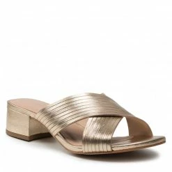 Casual Mules Slides EVA LONGORIA - EL-23-05-000717 711 Gold