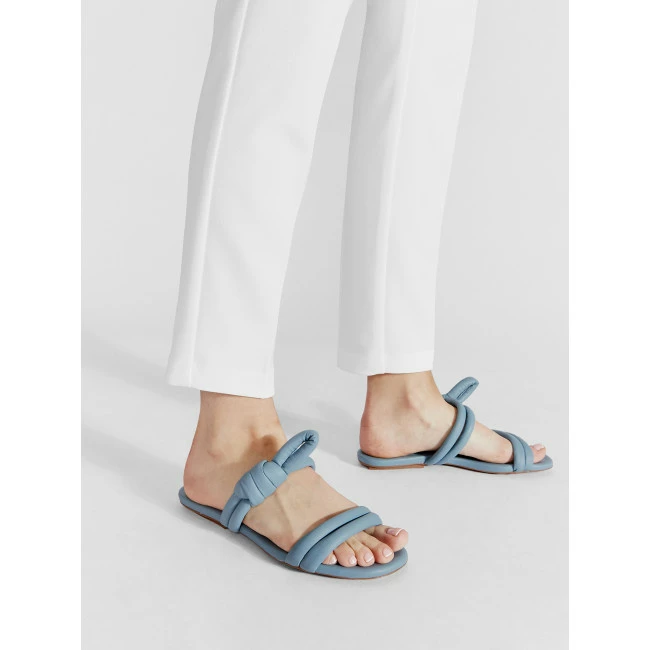 Casual Mules Slides EVA LONGORIA - EL-05-05-000616 113 Blue 2 Casual Mules Slides EVA LONGORIA - EL-05-05-000616 113 Blue - Image 2