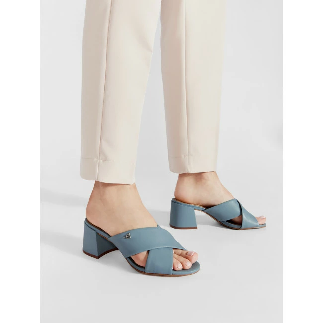 Casual Mules Slides EVA LONGORIA - EL-05-05-000615 113 Blue 2 Casual Mules Slides EVA LONGORIA - EL-05-05-000615 113 Blue - Image 2