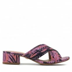 Casual Mules Slides EVA LONGORIA - EL-23-05-000717 518 Colourful, Pink -Eva Longoria shop 02 0000300327494 mg