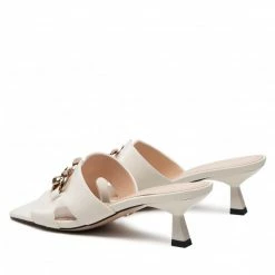 Elegant Mules Slides EVA LONGORIA - EL-10-05-000698 102 White -Eva Longoria shop 03 0000300128053 ph