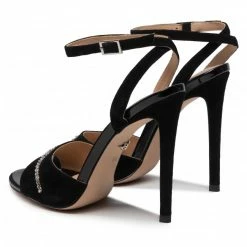 Elegant Sandals Sandals EVA LONGORIA - EL-10-05-000696 201 Black -Eva Longoria shop 03 0000300128183 mk