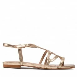 Casual Sandals Sandals EVA LONGORIA - EL-23-05-000709 711 Gold -Eva Longoria shop 03 0000300327722 ks