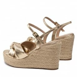 Espadrilles EVA LONGORIA - EL-46-05-000693 711 Gold -Eva Longoria shop 04 0000300113813 fp