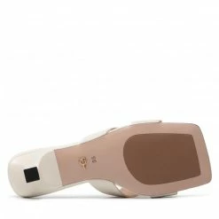 Elegant Mules Slides EVA LONGORIA - EL-10-05-000698 102 White -Eva Longoria shop 04 0000300128053 ph