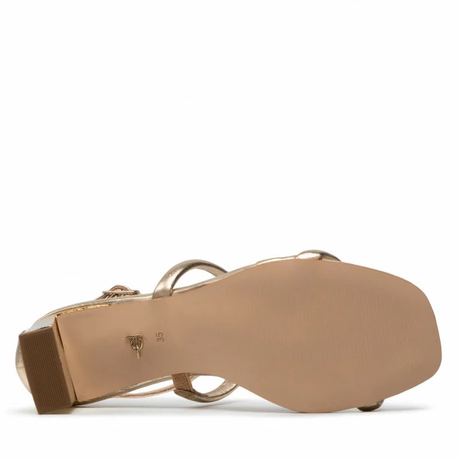 Casual Sandals Sandals EVA LONGORIA - EL-23-05-000719 711 Gold 5 Casual Sandals Sandals EVA LONGORIA - EL-23-05-000719 711 Gold - Image 5