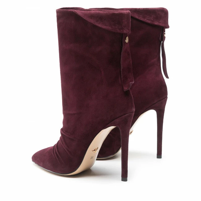 Ankle Boots EVA LONGORIA - EL-10-06-000804 234 Dark Red 3 Ankle Boots EVA LONGORIA - EL-10-06-000804 234 Dark Red - Image 3