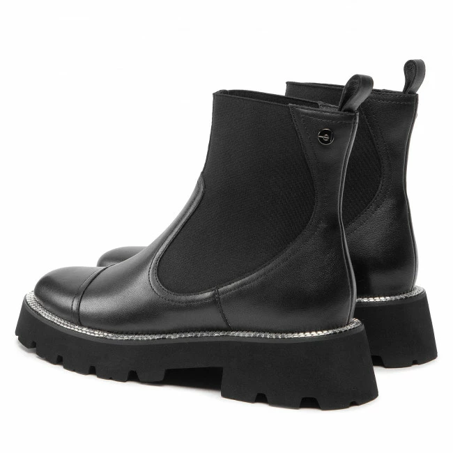 Elastic-sides Chelsea Boots EVA LONGORIA - EL-10-06-000810 601 Black 3 Elastic-sides Chelsea Boots EVA LONGORIA - EL-10-06-000810 601 Black - Image 3