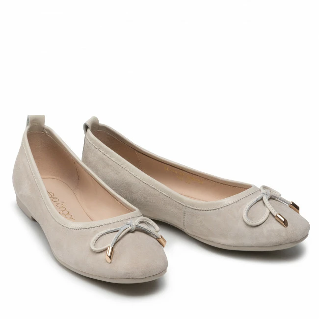 Ballerina Shoes Flats EVA LONGORIA - EL-44-05-000759 103 Beige 6 Ballerina Shoes Flats EVA LONGORIA - EL-44-05-000759 103 Beige - Image 6