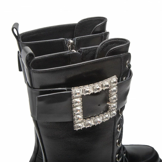 Hiking Boots EVA LONGORIA - EL-10-06-000817 101 Black 5 Hiking Boots EVA LONGORIA - EL-10-06-000817 101 Black - Image 5