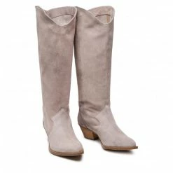 Jackboots Knee High Boots EVA LONGORIA - EL-01-05-000737 209 Grey -Eva Longoria shop 06 0000300129241 mt 1