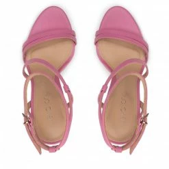 Elegant Sandals Sandals EVA LONGORIA - EL-12-05-000603 112 Pink -Eva Longoria shop 07 0000300112663 ki