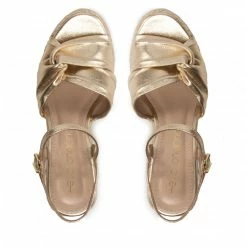 Espadrilles EVA LONGORIA - EL-46-05-000693 711 Gold -Eva Longoria shop 07 0000300113813 fp