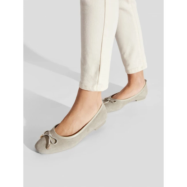 Ballerina Shoes Flats EVA LONGORIA - EL-44-05-000759 103 Beige 2 Ballerina Shoes Flats EVA LONGORIA - EL-44-05-000759 103 Beige - Image 2