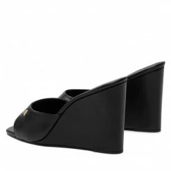 Wedges Slides EVA LONGORIA - EL-41-05-000597 101 Black -Eva Longoria shop 12 0000300113721 pl